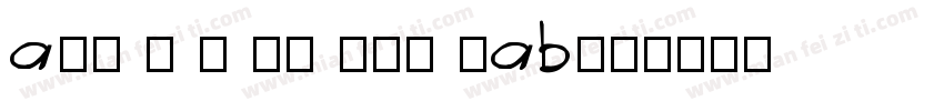 adv O T 7d 6df 7ab字体转换